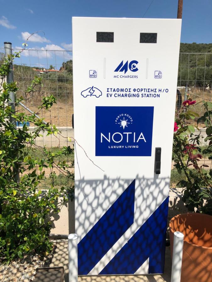 Notia Luxury Living Aparthotel Porto Koufo Exterior foto